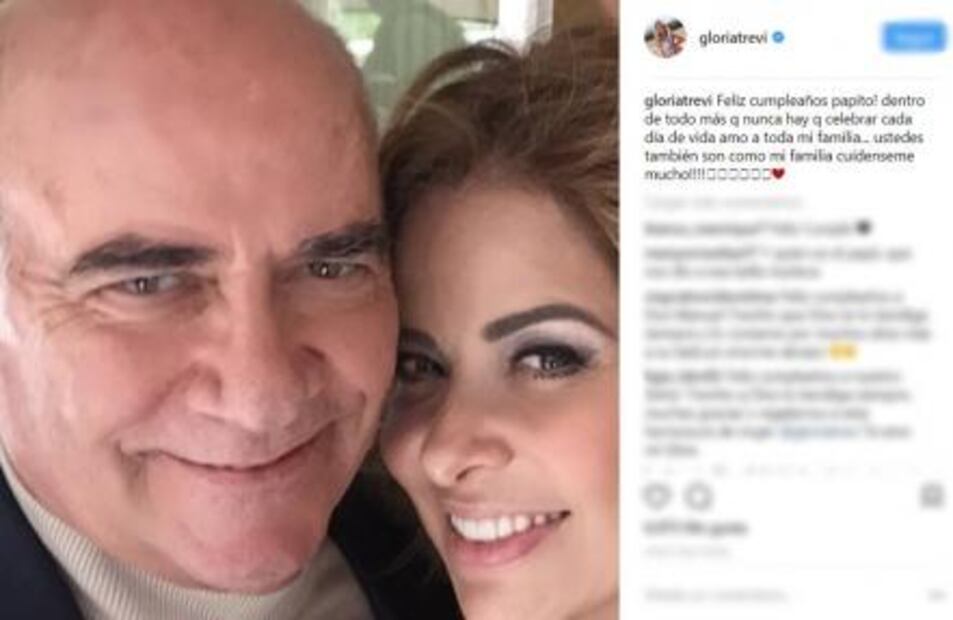 Gloria Trevi lamenta muerte de su cuñado