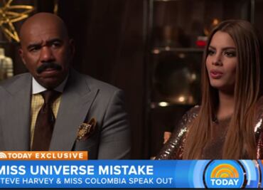 Steve Harvey necesitaba el perdón de Miss Colombia