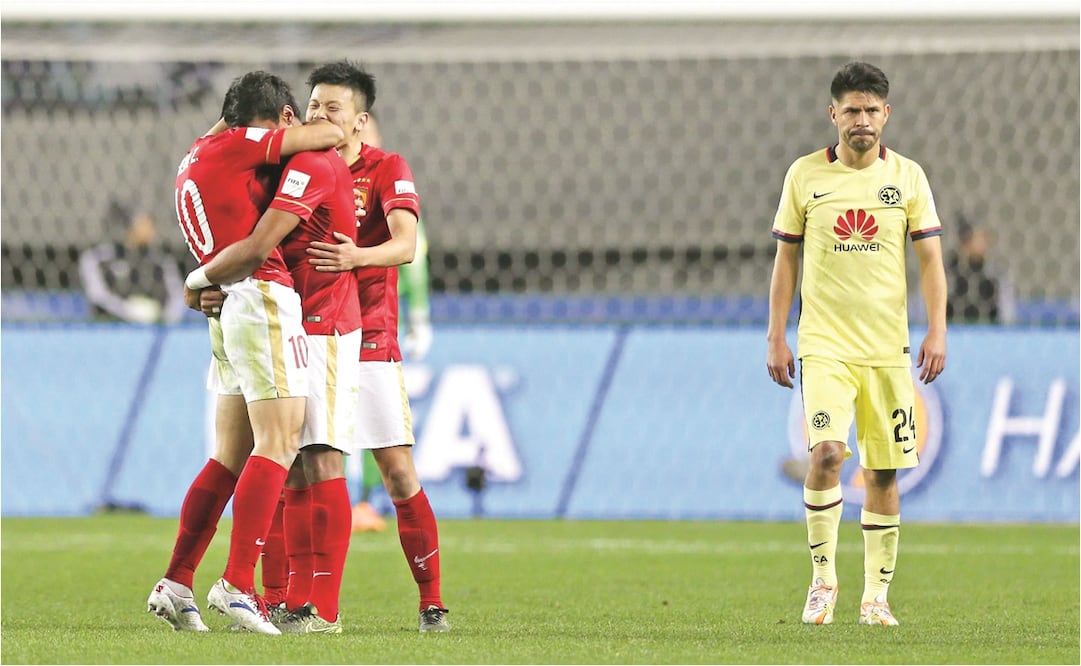 FOTO: Guangzhou Evergrande, el equipo que eliminó al América en 2015 del Mundial de Clubes desaparece por deudas - EFE