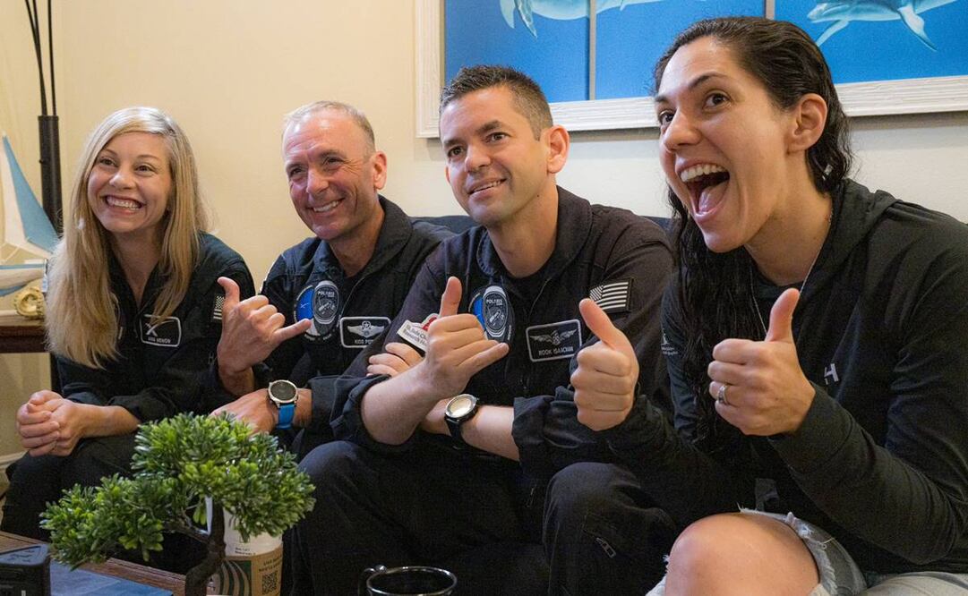 Los integrantes de esta tripulación son los primeros que realizaron la primera caminata espacial privada. Foto: X @PolarisProgram