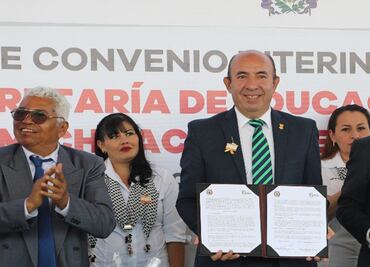 Sólo 122 planteles educativos permanecen en paro, asegura secretario de Educación de Michoacán