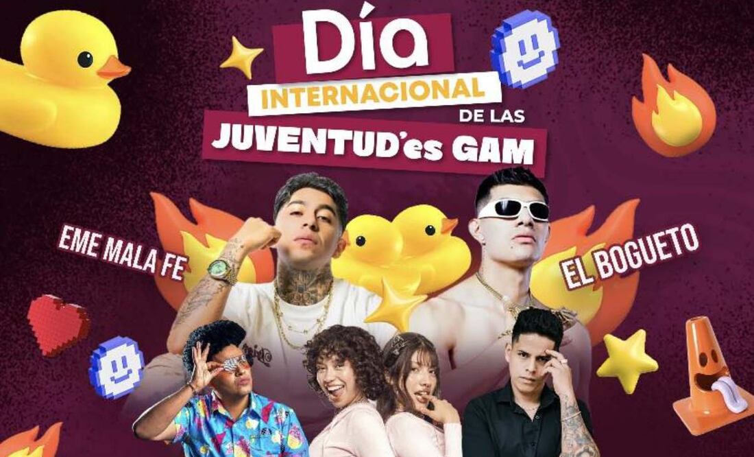 El Bogueto y Eme Mala Fe gratis en la GAM; conoce aquí los destalles de la presentación. Foto: Alcaldía Gustavo. A Madero