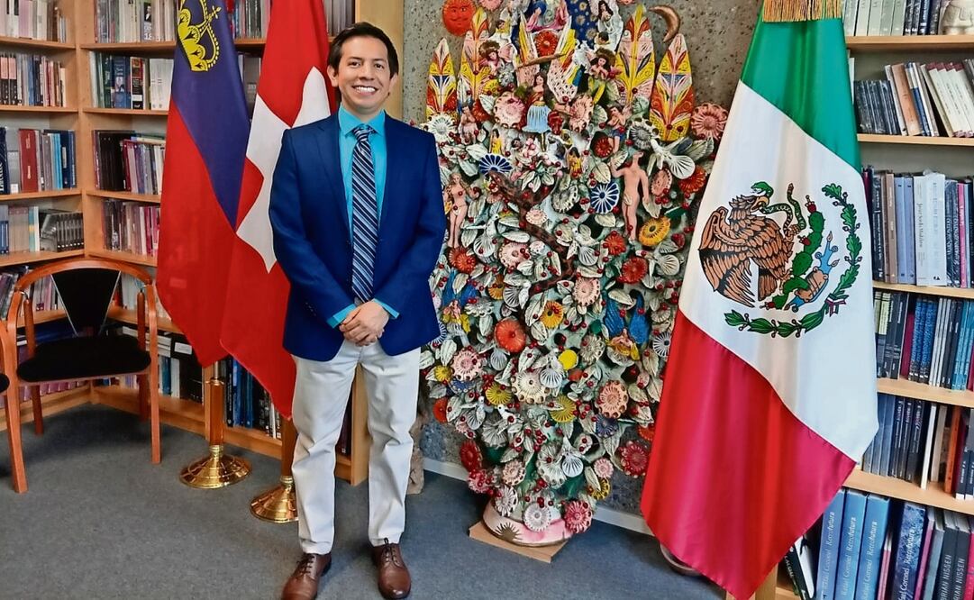 Yoás Saimon Ramírez Graullera, orgulloso universitario. Foto: UNAM