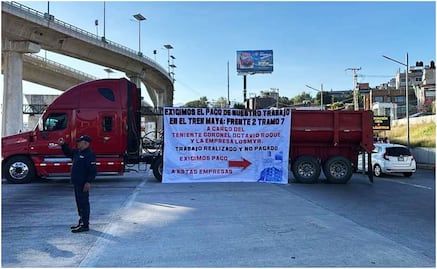 Extrabajadores del Tren Maya exigen pago de salarios pendientes; autoridades les prometen una mesa de diálogo