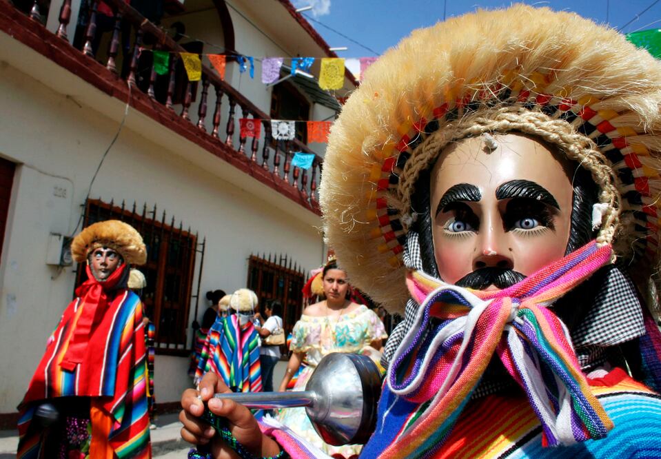 La Fiesta de los Parachicos es Patrimonio Cultural Inmaterial de la Humanidad. (Foto:Cristina Aguilar)