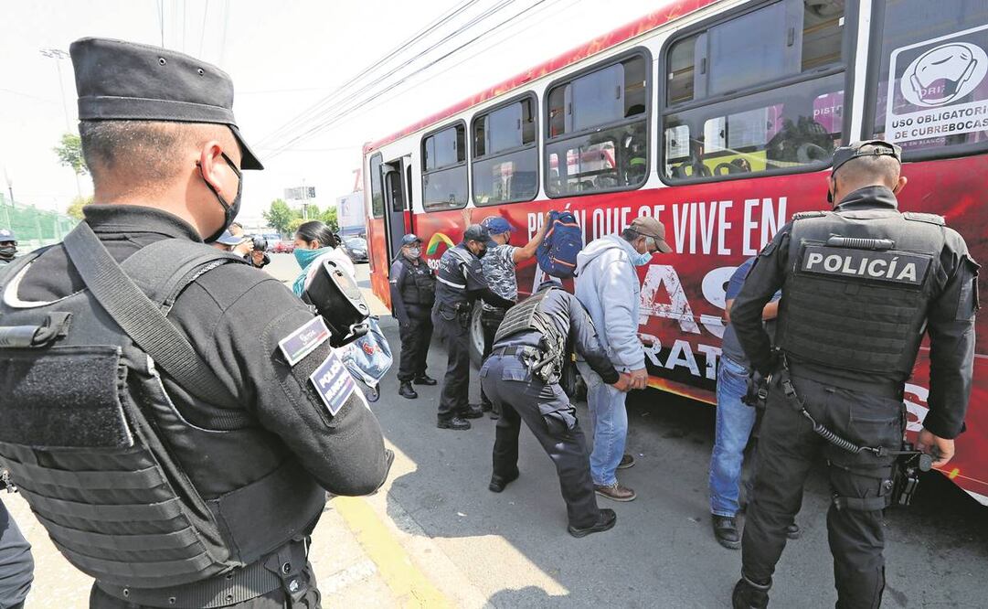 Bulevar Aeropuerto, terminal de autobuses y Tollocan, entre puntos de riesgo en Toluca. Foto: Jorge Alvarado/EL UNIVERSAL