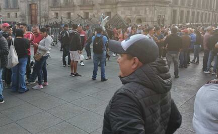 "Ya no cabemos en el Zócalo"; CNTE amaga con extender plantón varias cuadras más en el Centro de la CDMX