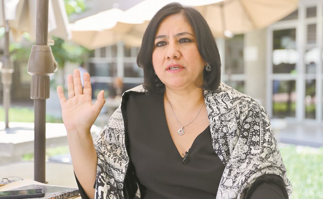 Irma Eréndira Sandoval, secretaria de la Función Pública. Foto: Lucía Godínez / EL UNIVERSAL