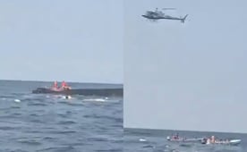 Volcadura de ferri en lago de Zimbabue deja 44 muertos; otra embarcación se incendia en Indonesia