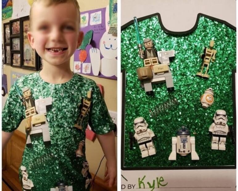 Esta tienda elabora ropa con dibujos realizados por niños