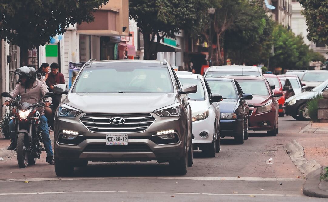 Hoy No Circula. Foto: Alejandro Vargas / EL UNIVERSAL