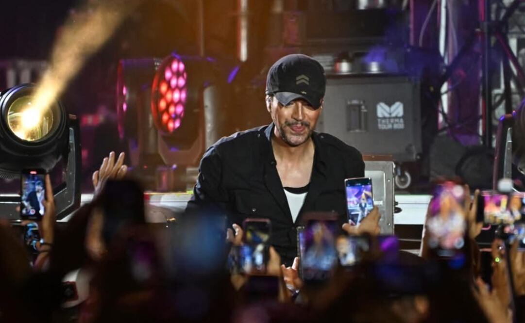 Enrique Iglesias en la Feria Nacional Potosina, Fenapo) 2025. Foto: Especial.
