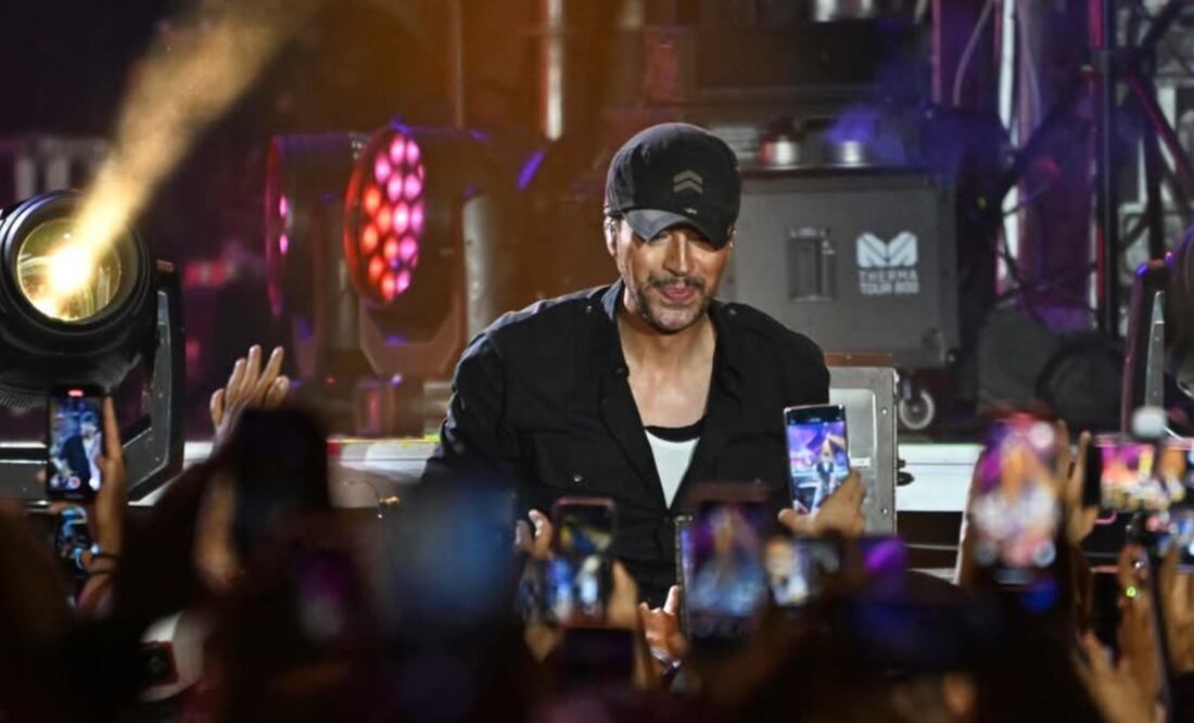 Enrique Iglesias en la Feria Nacional Potosina, Fenapo) 2025. Foto: Especial.