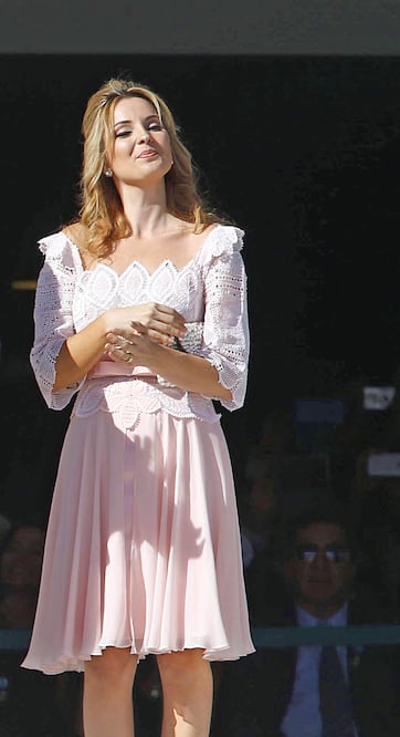 Marcela Temer estudió Derecho pero no hizo el examen final (MARCELO SAYAO. EFE)