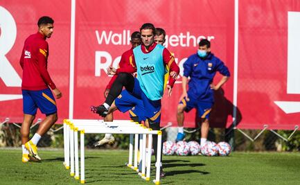 Barcelona prepara el partido ante la Juventus de la Champions League
