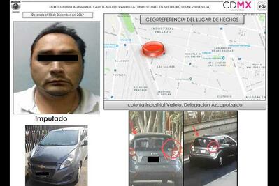 Detienen a hombre por participar en robo en L6 del Metrobús