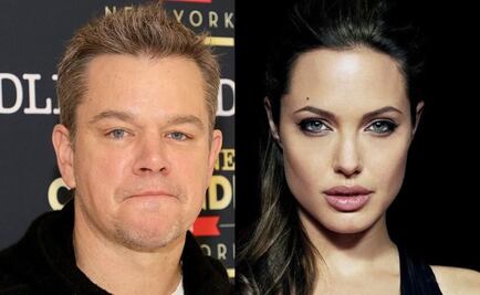 Matt Damon reveló la razón por la que le costó filmar escenas de besos con Angelina Jolie
