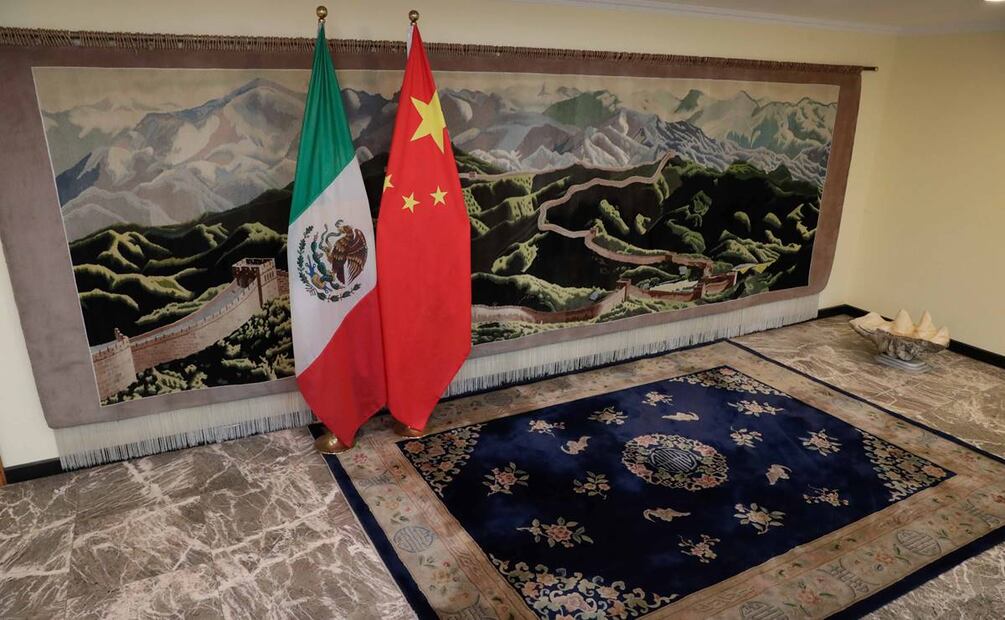 El vocero de la embjada de China en México habló con EL UNIVERSAL. / Foto: Diego Simón