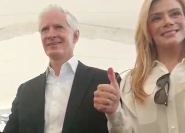 “Debe ser una fiesta democrática para todos”, dice Del Mazo al votar en Huixquilucan