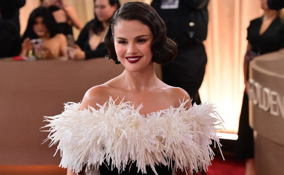 Selena Gomez es una de las mejor vestidas en los Golden Globes 2026. Foto: AFP