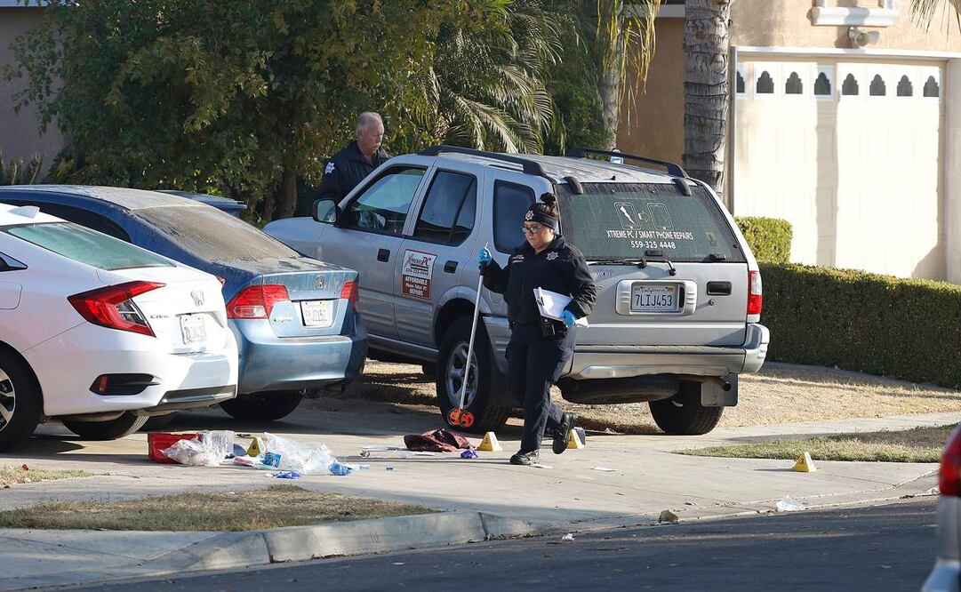 El tiroteo en Fresno dejó cuatro personas muertas y cinco heridas  (Foto: AP)