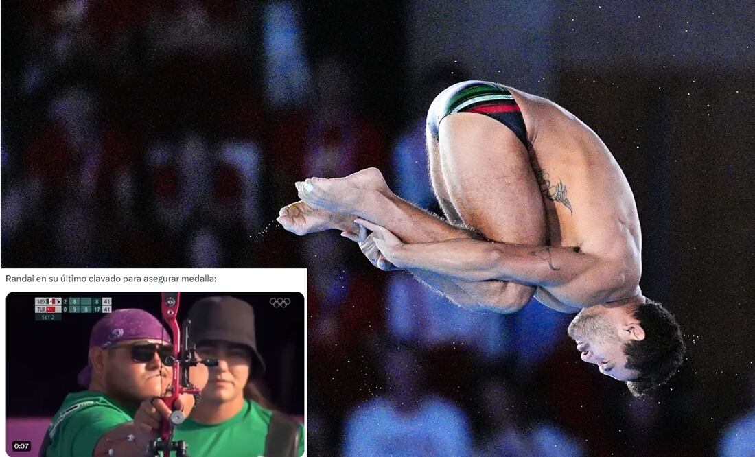 Randal Willars en los Juegos Olímpicos de París - Foto: Especial