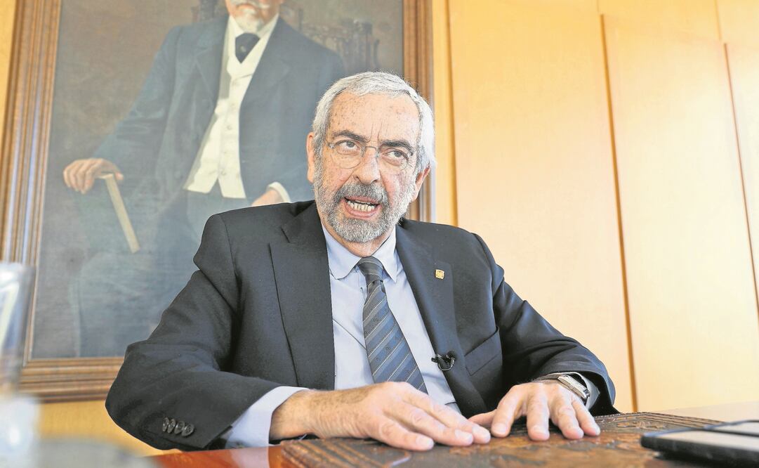 Enrique Graue, rector de la Universidad Nacional Autónoma de México(FOTO: Archivo. EL UNIVERSAL)