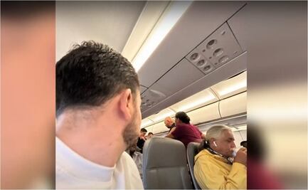 Muere pasajero en pleno vuelo a Torreón; médico del IMSS lo resucita 