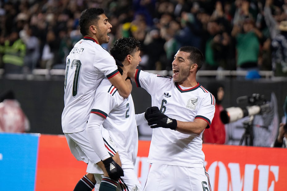 Selección Mexicana en festejo de gol, durante la Fecha FIFA de marzo, previo al Mundial de 2026 - Foto: Imago7