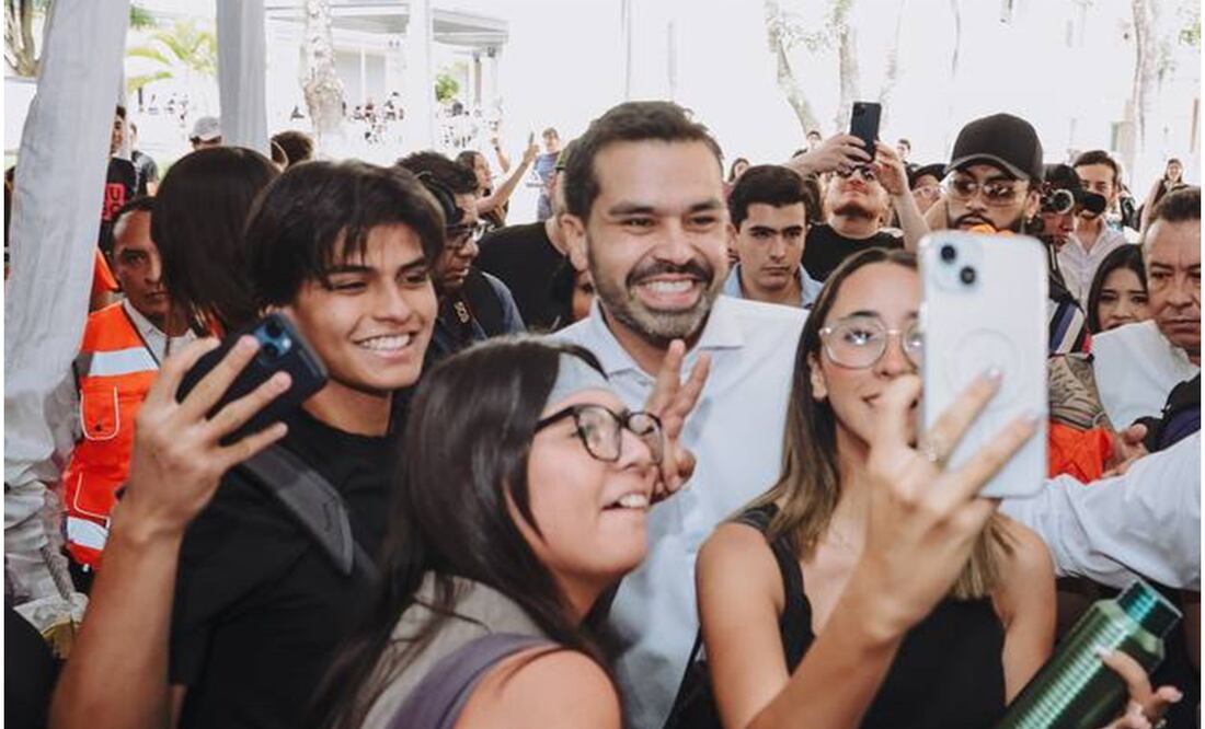 Jorge Álvarez Máynez, candidato presidencial de MC. Foto: Especial