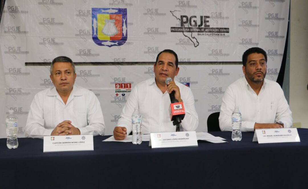 El subprocurador Regional Zona Sur, Antonio López Rodríguez. Foto: @PGJEBCS