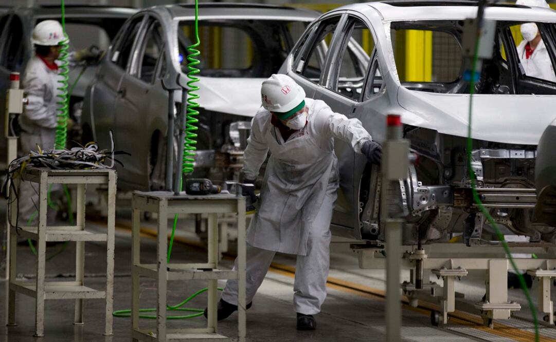Producción de autos Honda en Celaya. Foto: Archivo / EL UNIVERSAL