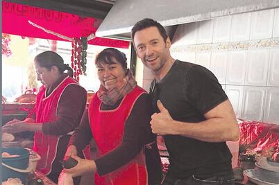 Jackman le pone crema a sus tacos