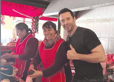 Jackman le pone crema a sus tacos