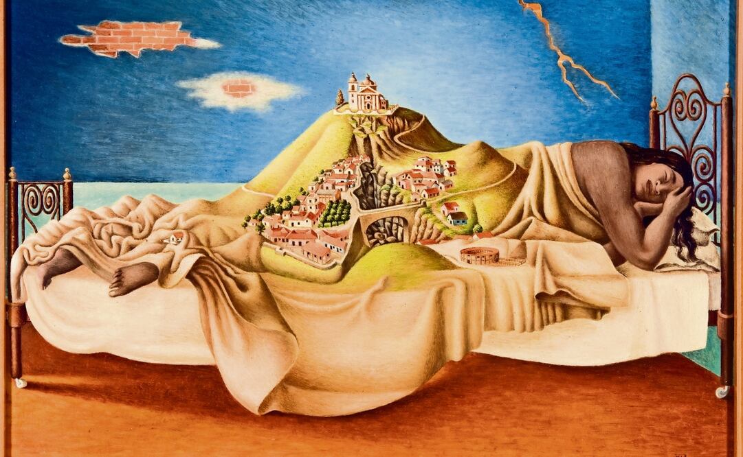 El encuentro abarcará una visión mundial del surrealismo y hará énfasis en la presencia de la vanguardia en México y AL. En la imagen, El sueño de la Malinche, de Antonio Ruiz. Foto: IIIE