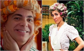 Florinda Meza reacciona a caracterización de Cristian Castro como su personaje de "El chavo del 8": "mi gemela"