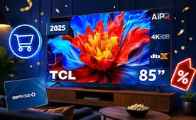 Sam's Club remata pantalla TCL 4K de 85 pulgadas a un increíble precio; ahorra más de 13 mil pesos