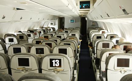 La razón por la que algunos aviones no tienen fila 13