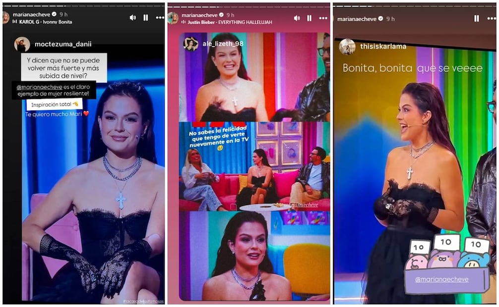 Mariana Echeverría causó sensación en redes por su regreso a la televisión.