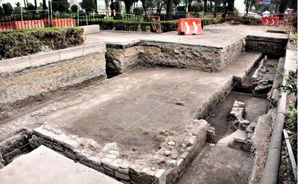 INAH encuentra vestigios arqueológicos en Azcapotzalco
