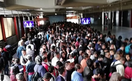 Este martes el Metro reporta avance lento en ocho líneas