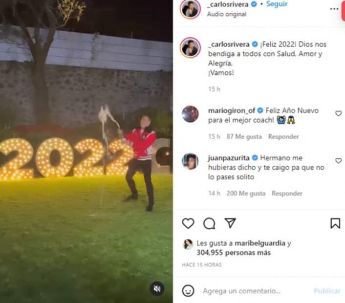 Belinda y Nodal en Colombia, y otros famosos que recibieron el 2022