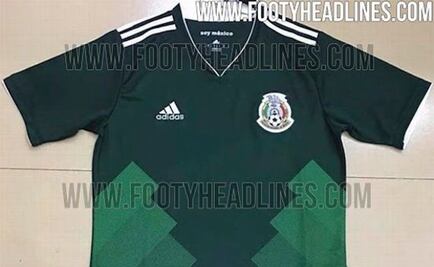 Filtran en redes la nueva playera del Tri