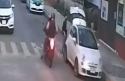 Motosicarios matan a balazos a subdirectora de primaria y dejan herido a un niño en Veracruz: VIDEO