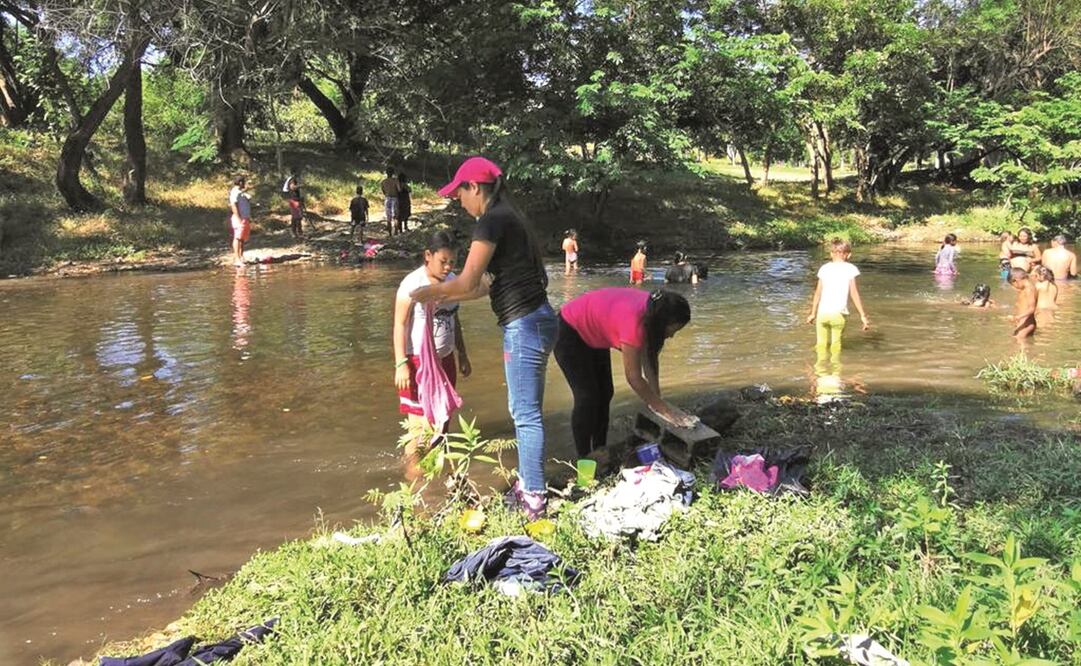 Mujeres, niños y personas LGBT son quienes más han abandonado la caravana. Foto: Roselia Chaca. El Universal