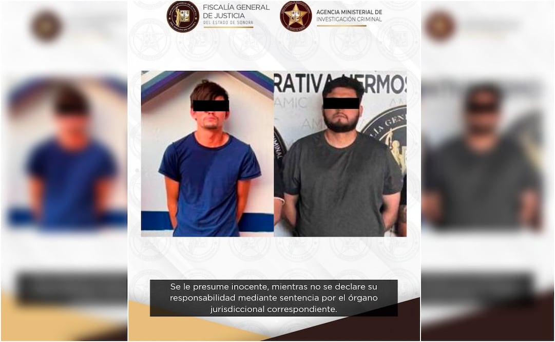 Fiscalía de Sonora esclarece homicidios de tres homicidios de custodios penitenciarios; suman cuatro personas procesadas. Foto: Fiscalía de Sonora.