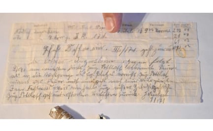 Hallan un mensaje militar perdido por una paloma hace 100 años