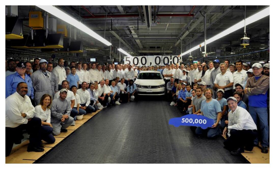 Volkswagen produce el Passat 500 mil 