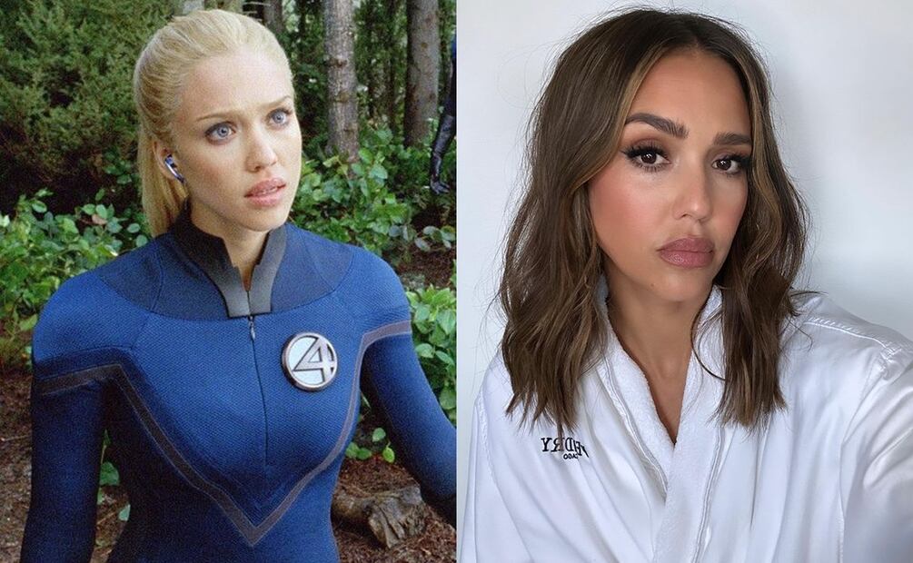 Jessica Alba / Mujer Invisible. Fuente: Producción El Universal