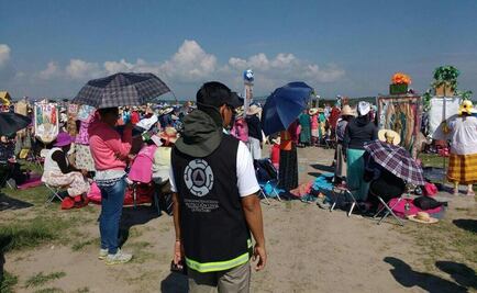 Peregrinas de Querétaro pasan por Edomex; se dirigen a La Villa 